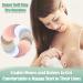 wegreeco Bamboo Nursing Breast Pads (14 Pack) - Washable & Reusable (Large, Plain Shape) with Laundry & Travel Bags - 4.7 inch Option for Breastfeeding Moms - Buy Online on GoSupps.com