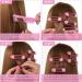 24Pcs Sponge Hair Rollers Set Small Self Grip Heatless Foam Hair Curlers Rollers for Long Hair Medium and Short Hair No Heat Hair Curlers Hair Volume with Pintail Comb for Women Hair Styling Pink - Buy Online on GoSupps.com