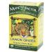 Mate Factor Yerba Mate Tea - Energizing Lemon Ginger - 20 Bags x 3 Pack - Buy Online on GoSupps.com