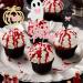 Gyufise 24Pcs Halloween Two Spooky Cupcake Toppers Pink Glitter Ghost Pumpkin Cupcake Picks Girl Spooky Halloween Cake Decorations for Halloween Theme Kids 2nd Birthday Party Supplies Pink Two - Buy Online on GoSupps.com