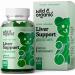 Wild & Organic Liver Support Gummies - Liver Cleanse Detox & Repair Supplement w/Milk Thistle  Chicory  Artichoke  Turmeric. Burdock & Dandelion Root Extract - Immune System Support Gummy - 60 Chews