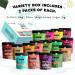 Nutruit Gourmet Healthy Snacks Mega Variety Box - Vegan, Gluten-Free, Non-GMO, Kosher - Pack of 32 High-Fiber, Plant-Based Protein Snacks, No Added Sugar - Perfect Snack Gift for Family, Kids, Adults - 1.2oz Packs - Buy Online on GoSupps.com