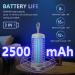 Imenlox Bug Zapper Outdoor with LED Light Cordless Mosquito Zapper Indoor 2500mAh Electric Rechargeable Fly Zapper 2-in-1 Portable Fly Traps Fly Zapper for Home Backyard Camping Patio(White) - Buy Online on GoSupps.com
