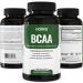 Natura BCAA Capsules - All Natural BCAAs for Recovery and Muscle Growth - Essential 2 1 1 Ratio - Pre & Post Workout Supplement - Buy Online on GoSupps.com