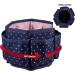 SINGER Sewing Storage Desktop Spinner in Navy with Pink Polka Dots - Buy Online on GoSupps.com