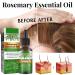 Plant-Based Rosemary Hair Oil 120ml - Essential Oil for Hair Growth & Skin Care | Nourish Scalp & Stimulate Growth for Men & Women - 4PCs - Buy Online on GoSupps.com
