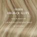 Youngsee Clip In Extensions - Real Hair Ombre 50cm Balayage Medium Brown & Platinum Blonde - 120g 7pcs - Premium Quality Hair Extensions - Buy Online on GoSupps.com