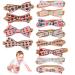 WUISOLQP 12 PCs Baby Girls Headbands Hair Bows Soft Stretchy Nylon Hairbands Flower Patterns Handmade Hair Band for Newborn Infant Toddlers as Birthday Christmas Wedding Photography Hair Accessories Combination two 12pcs
