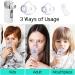 Portable Mesh Nebulizer for Adults & Kids - Lightweight Handheld Steam Inhaler for Traveling - Includes Mouthpiece & Mask - White - Buy Online on GoSupps.com