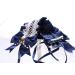 Buy C-04-1 Blue Maid Lolita Headband with Bow & Pearl Necklace | Gothic Hair Accessory | International Shipping Available - Buy Online on GoSupps.com