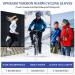 SATINIOR 2 Pairs Outdoor Winter Touchscreen Anti-Slip Full Finger Gloves in Blue and Black - Buy Online on GoSupps.com