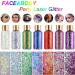Holographic Laser Body Glitter Gel - Mermaid Sequins Makeup for Body, Hair, Face, Nails, Eyeshadow - Long Lasting & Waterproof - 1oz (Laser Pink) - Buy Online on GoSupps.com