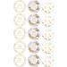15 Pre-Cut Circle 50th 50 Years Golden Anniversary Edible Wafer Paper Cocktail Drinks Champagne Prosecco Toppers Decorations - 5cm circles - Buy Online on GoSupps.com