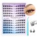 ALICE Self Adhesive Lash Clusters - Natural Reusable Eyelashes | No Glue Needed | 132pcs C Curl Press-On Lashes with Tweezers - DIY Lash Extensions - Buy Online on GoSupps.com