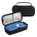 MEDMAX Insulin Pen Carrying Cooler Case Portable Water Resistant Insulated Diabetic Organizer Protective Hard Shell Medical Travel Case with One Ice Brick (Black)