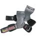 Lifting Grips PRO Weight Gloves Heavy Duty Barbell Gymnastics Straps Alternative to Power Hooks Deadlifts Adjustable Neoprene Padded Wrist Wrap Black Rubber Medium 6.50"-7.50" Standard Wrist Size