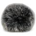 styleBREAKER faux fur pompom for hats and beanies fake fur winter fur pompom 04024161 one size black-white