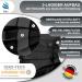 Kela OP Mask - 500x Black Medical Masks | 100% Made in Germany | Oeko-Tex Standard | Premium MNS Type IIR Disposable Mouth Protection - Buy Online on GoSupps.com