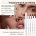 Freckle Pen 4 Colors Available Vivid Lifelike Freckle Makeup Pen Waterproof Long Lasting Quick Dry Small Spot Pen - Light Brown Coffee Chestnut Dark Brown - Buy Online on GoSupps.com