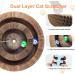 Bonitacrylic Cat Scratching Board with Magic Accordion Design - Interactive Toy for Enrichment and Play | Double Layer Cardboard Mat with Two Balls for Kitten Bed - Buy Online on GoSupps.com