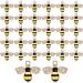 32 Pieces Bee Charm Pendants with Rhinestone  Honeybee Charms Pendants for Jewelry Making  DIY Craft  Earring  Necklace and Bracelet