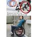 Wheelchair Push Rim handrim Covers 24inch Non-Slip Wheelchair Push Rim Grips 1 Pair Silicone Wheelchair Hand Push Cover Rear Wheel Grips Cover Wheelchair Accessories(Orange 24in) 24in Orange - Buy Online on GoSupps.com