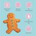 Cookie Crumbles Gingerbread Biscuit Mix 321g - Dairy-Free, No Preservatives or Artificial Flavours - Ready in 30 Minutes - Ginger & Cinnamon - Aromatic Home Baking Delight - Buy Online on GoSupps.com