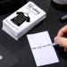 Zonon 100 Black T-Shirt Washing Instructions Cards - Shirt Care & Customer Direction Cards for Small Business - Buy Online on GoSupps.com