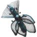 Beaupretty Tea butterfly hair clip flower headpiece for women bridal headpiece retro decor tea party fascinators ponytail clip mesh bow bow clip bow hair clips large hair girl hair Hair - Buy Online on GoSupps.com