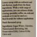 Simply Peach Syrup Vegan & Nut Free Flavoured Syrup for Coffee Cocktails & Baking (1 Litre) - Buy Online on GoSupps.com
