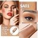 Oulac Liquid Eyeshadow Satin Finish - Multi-Use Brown Eyeshadow Primer & Cream Bronzer | Blendable Smooth Eye Make-up Crease-Resistant Non-Greasy Vegan Cruelty-Free Sand (SA01) - Buy Online on GoSupps.com