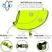 Dog Safety Reflective Vest -Hunting Waterproof Yellow Vest for Best Visibility at Day and Night with Clasps Connectors Comfortable Adjustable Weatherproof Size XS S M L XL XXL (XXL Yellow) XXL Yellow - Buy Online on GoSupps.com
