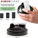 2021 Upgraded Shaker Bottle Lid Cap - Premium Leak Proof Design, Fits Rounded & Flat Base Bottles - Buy Online on GoSupps.com