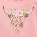 UUAISSO Baby Girls Cow Print Ruffled Outfit Set | Long Sleeve Top and Pants | Infant Clothing Gifts 0-3 Months - Buy Online on GoSupps.com