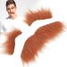 fake moustache Self Adhesive Beard Eyebrow Set for Costume Festivals - Easy to Use and Remove Brown Suitable for Adults and Children - Buy Online on GoSupps.com