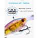 Facikono Crankbait Set - 12pcs Crappie & Bass Fishing Lures - Hard Topwater Swimbait 3.94inches - Fishing Gifts for Men - Buy Online on GoSupps.com