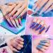 Dip Powder Nail Kit - 8 Glitter Colors Starter Set for French Nails Art Manicure - Buy Online on GoSupps.com