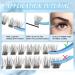 Colored Brown Lash Clusters 84 Pcs - DIY Cluster Eyelash Extensions for Natural Look - Soft and Comfortable - Sunny D-Mix (8-16mm) - Buy Online on GoSupps.com