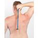 EVOLVE Body Razor - Versatile Shaver for Legs & Face with Long Folding Handle 4 Cartridges Wet/Dry Use Safe & Precise Back Shaving - Buy Online on GoSupps.com