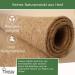 Buy Tamy Rodent Mats - 100% Hemp Dust-Free Cage Floor for Rabbits & Guinea Pigs | 100x50cm Premium Bodee Carpet (5 Pack) - Buy Online on GoSupps.com