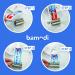 Bamodi Stainless Steel Toothpaste Squeezer Set of 2 - Rustproof Durable & Easy to Use for All Tube Sizes - Reduces Waste for Kids & Adults - Buy Online on GoSupps.com