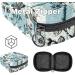 Portable Storage Bags for Women's Bandages & Menstrual Products | Aesthetic Blue Insect & Flower Pattern - Buy Online on GoSupps.com