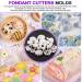 Swpeet 122Pcs Rose Gold Clay Extruder Gun and Fondant Cake Mold Set for DIY Craft and Cake Decorating Polymer Clay Cutters Kit with Cookie Plunger Cutter Tool - Buy Online on GoSupps.com