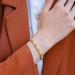 Magnetrx Ultrastarkes Magnnet Hardship Bracelet for Women - Double Magnet Stainless Steel Crystal Adjustable Rose Gold Magnetic Tape with Size Tool - Buy Online on GoSupps.com