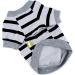 Paidful Striped Dog Shirt - breathable tank tops for Small & Medium Dogs | Cute Cat Vest with Red Heart | Summer Outdoor Wear for Puppies Chihuahuas & Yorkies - Buy Online on GoSupps.com