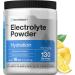 HorbÃ¤ach Electrolytes Powder | 16 oz | 130 Servings | Hydration Supplement | Vegetarian | Keto-Friendly | Non-GMO Gluten Free Formula | Lemon Flavor