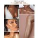 Face Body Dazzling Cream Liquid Highlighter - Sakura Pink+Warm Brown 02 | Waterproof Glitter Luminizer for Women - Buy Online on GoSupps.com