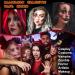 Special Effects SFX Makeup Kit - Bruise Face & Body Palette Scar Wax Fake Blood Spray & Sponges for Halloween Cosplay - Buy Online on GoSupps.com