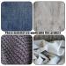Widened Iron On Hem Tape 140 Yards - No Sew Fabric Fusing Tape for Hemming Pants, Jeans, Curtains, Dresses - Black 0.8inch & White 1inch Width - Buy Online on GoSupps.com