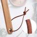 YoungJoy Leather Heavy Duty 19 Inch Rustic Manual Swat with Wooden Long Handle - 1 Pack Black - Buy Online on GoSupps.com
